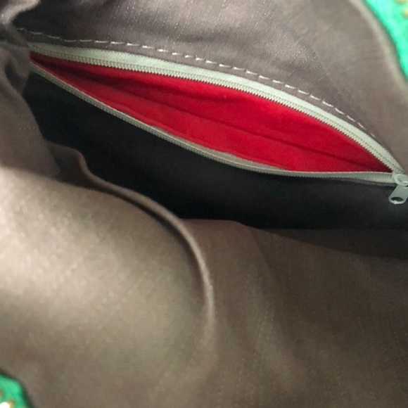 Green shoulder purse - Picture 4 of 4